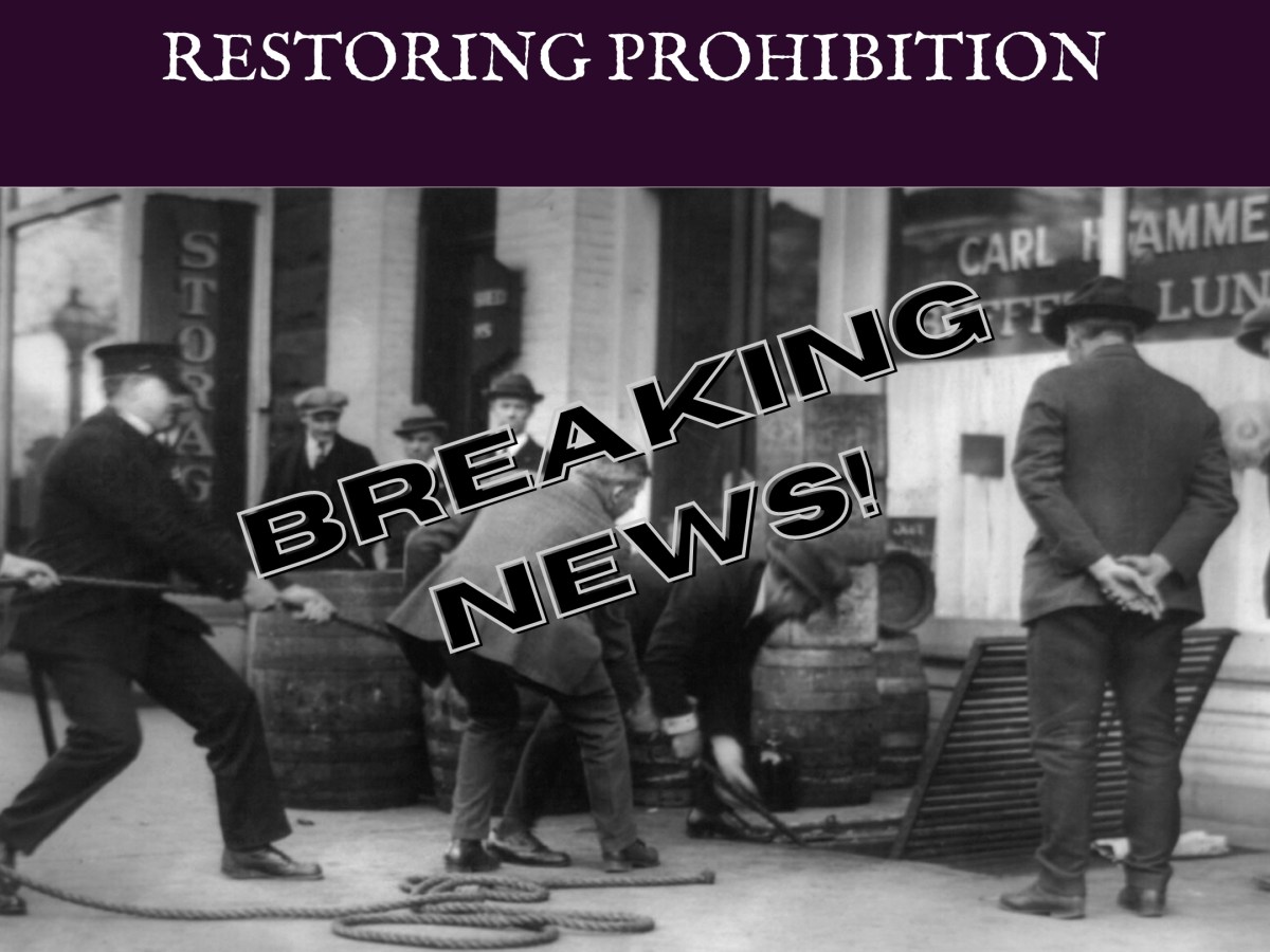 Breaking News: Trump Signs Executive Order Restoring&nbsp;Prohibition